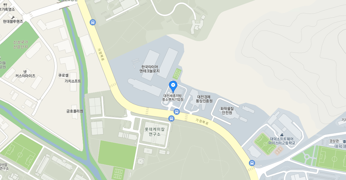 주소 : 대전광역시 유성구 가정북로 104